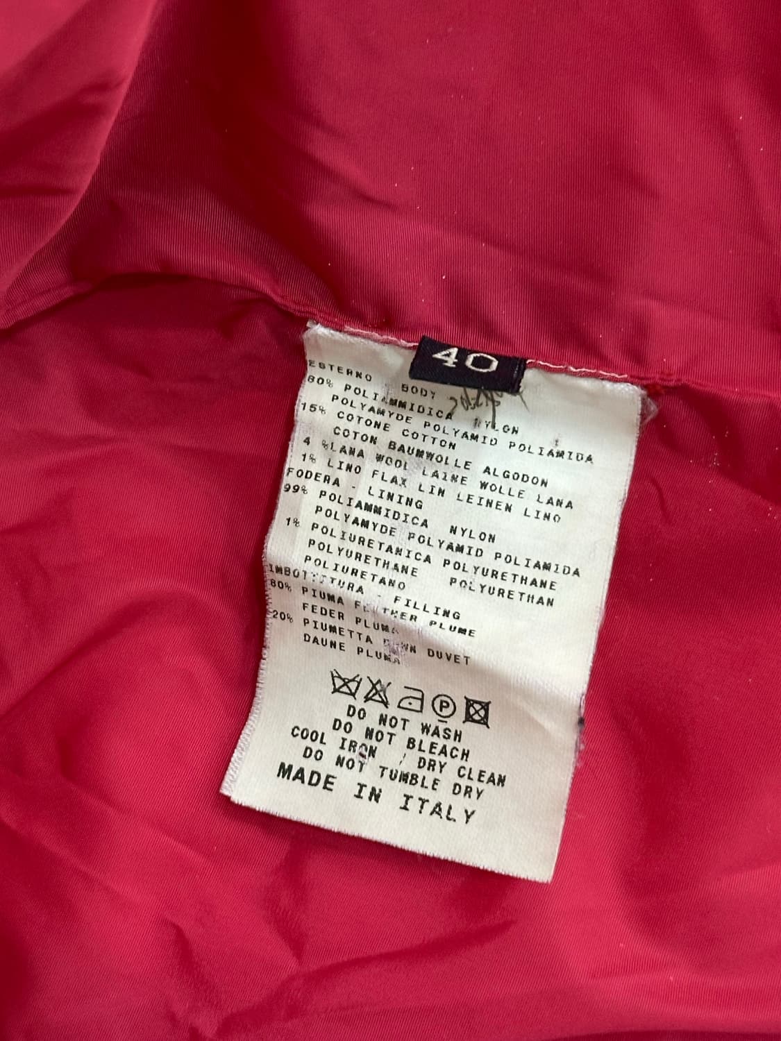 에트로 다운 패딩 상품이미지7