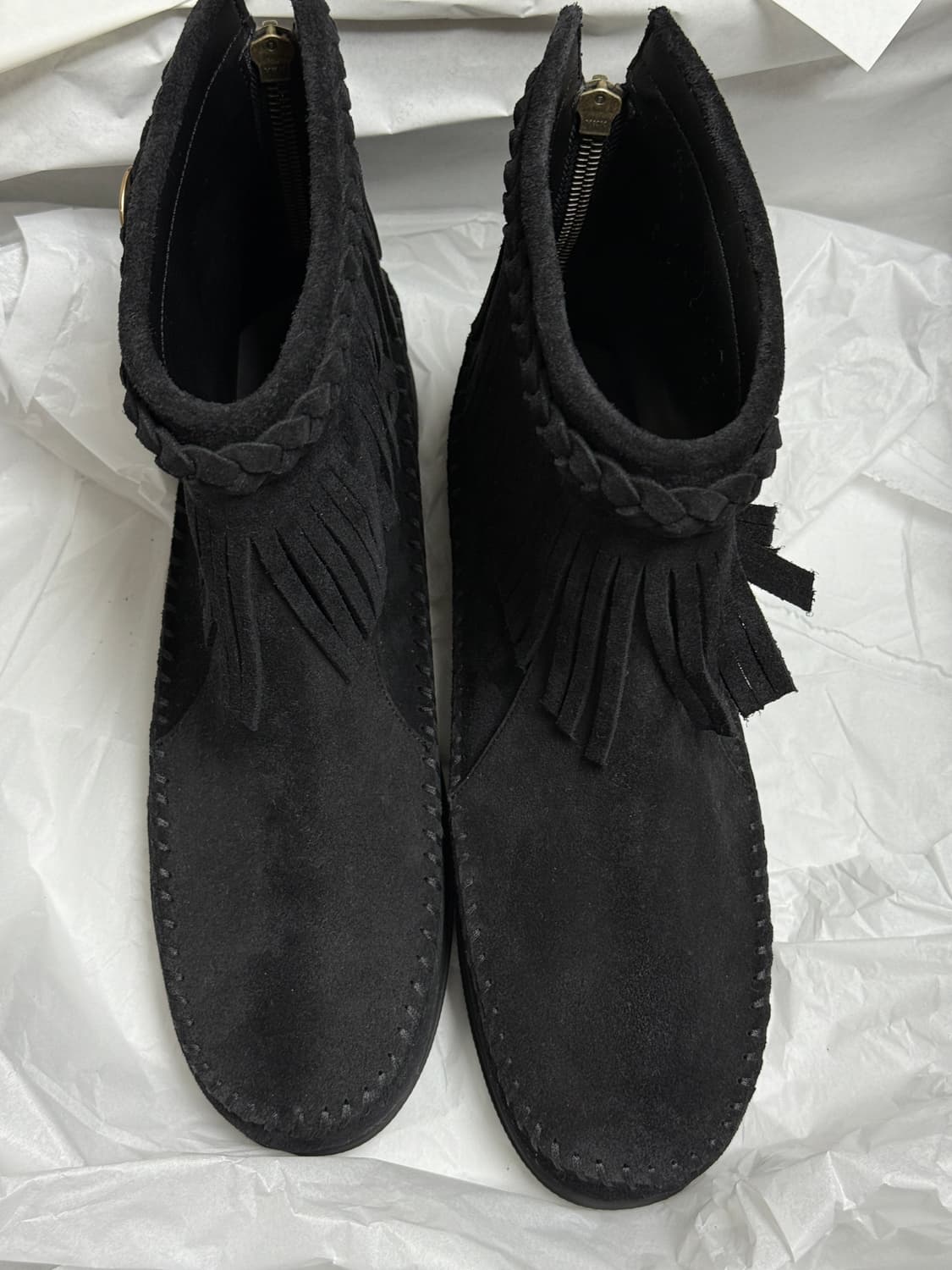 호와스, TASSEL MID BOOTS (BLACK) 39사이즈 상품이미지8