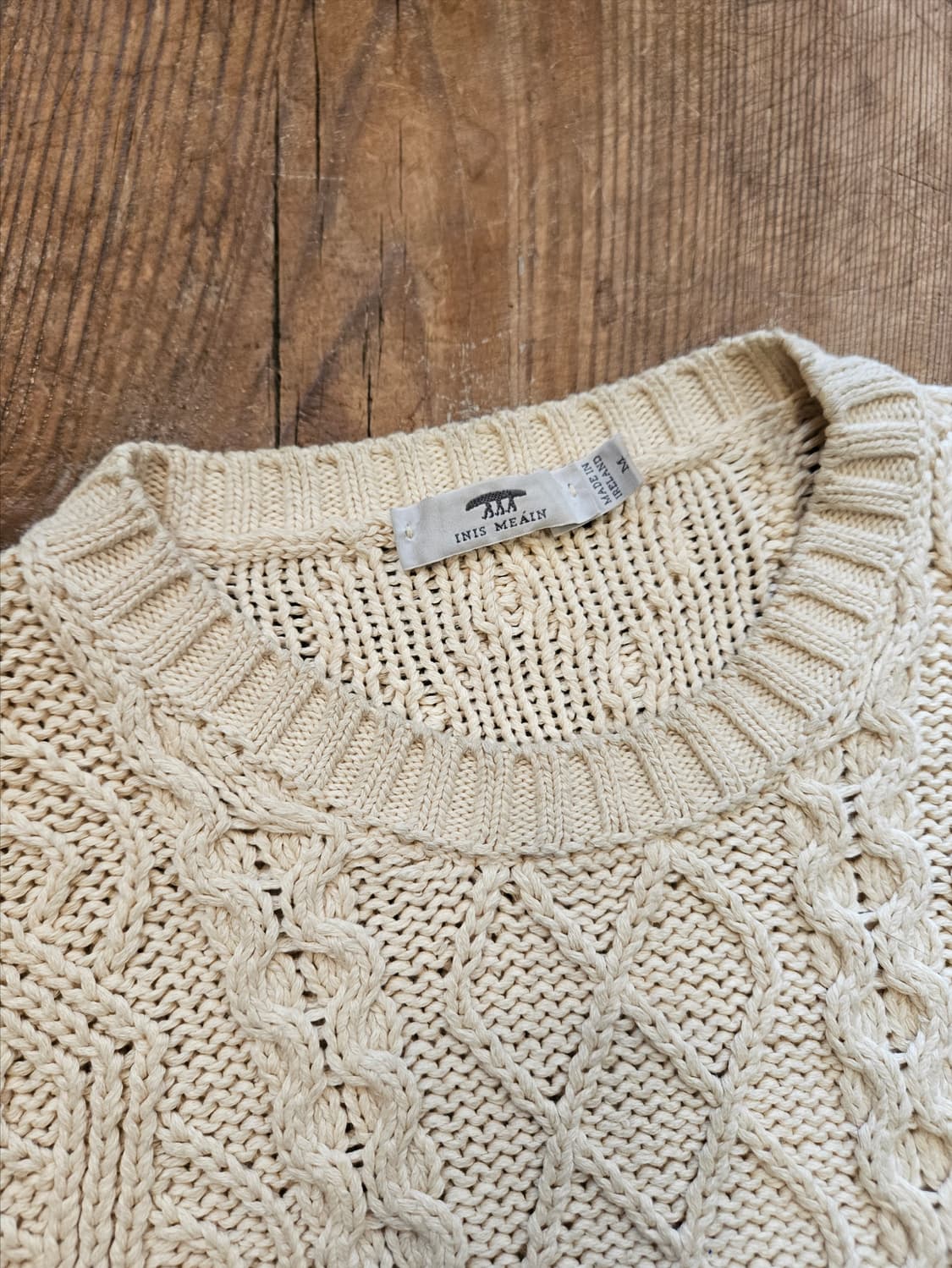 핸드메이드 아란 울니트 상품이미지3