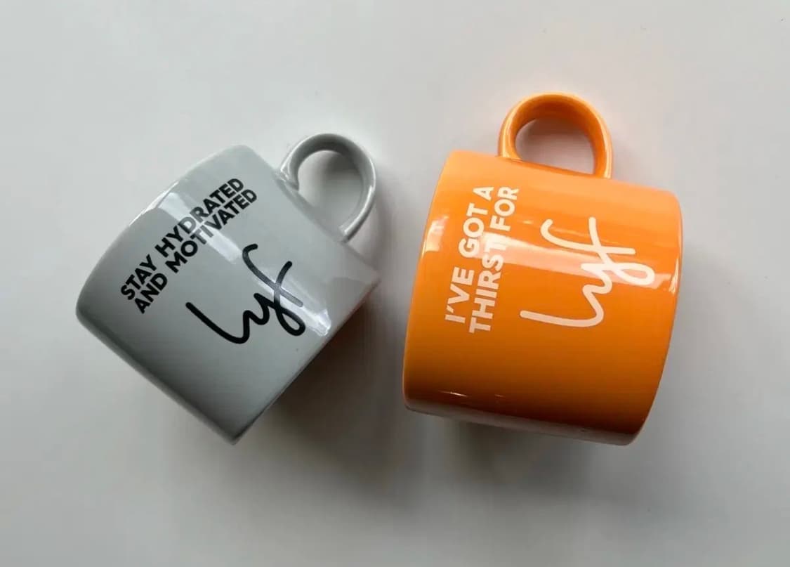 도쿄 Lyf Ginza 긴자 호텔 머그컵 두개 일괄 상품이미지3