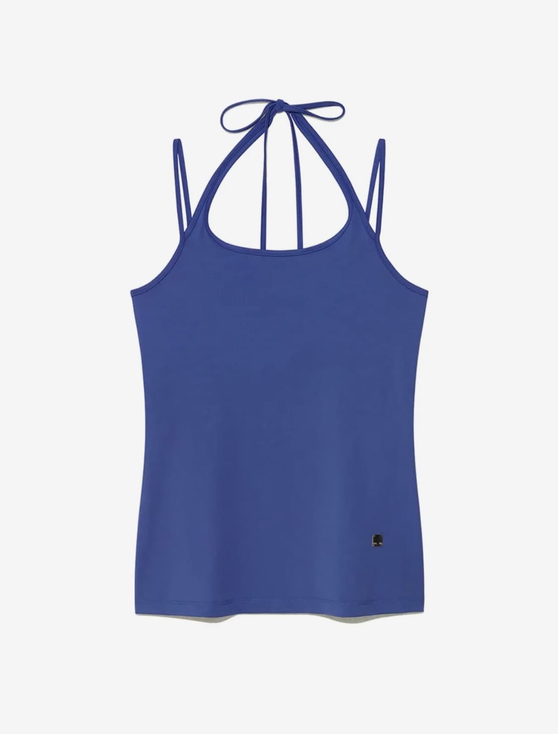 마뗑킴 STRING HALTER NECK TANK TOP blue 상품이미지1