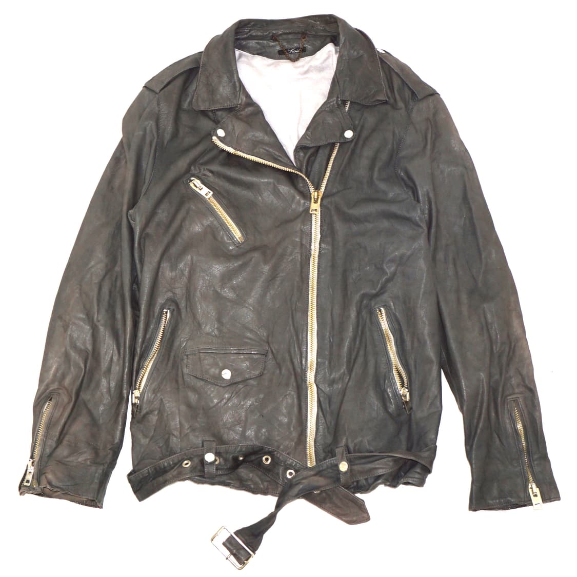 sisii 레더 라이더 자켓 상품이미지1