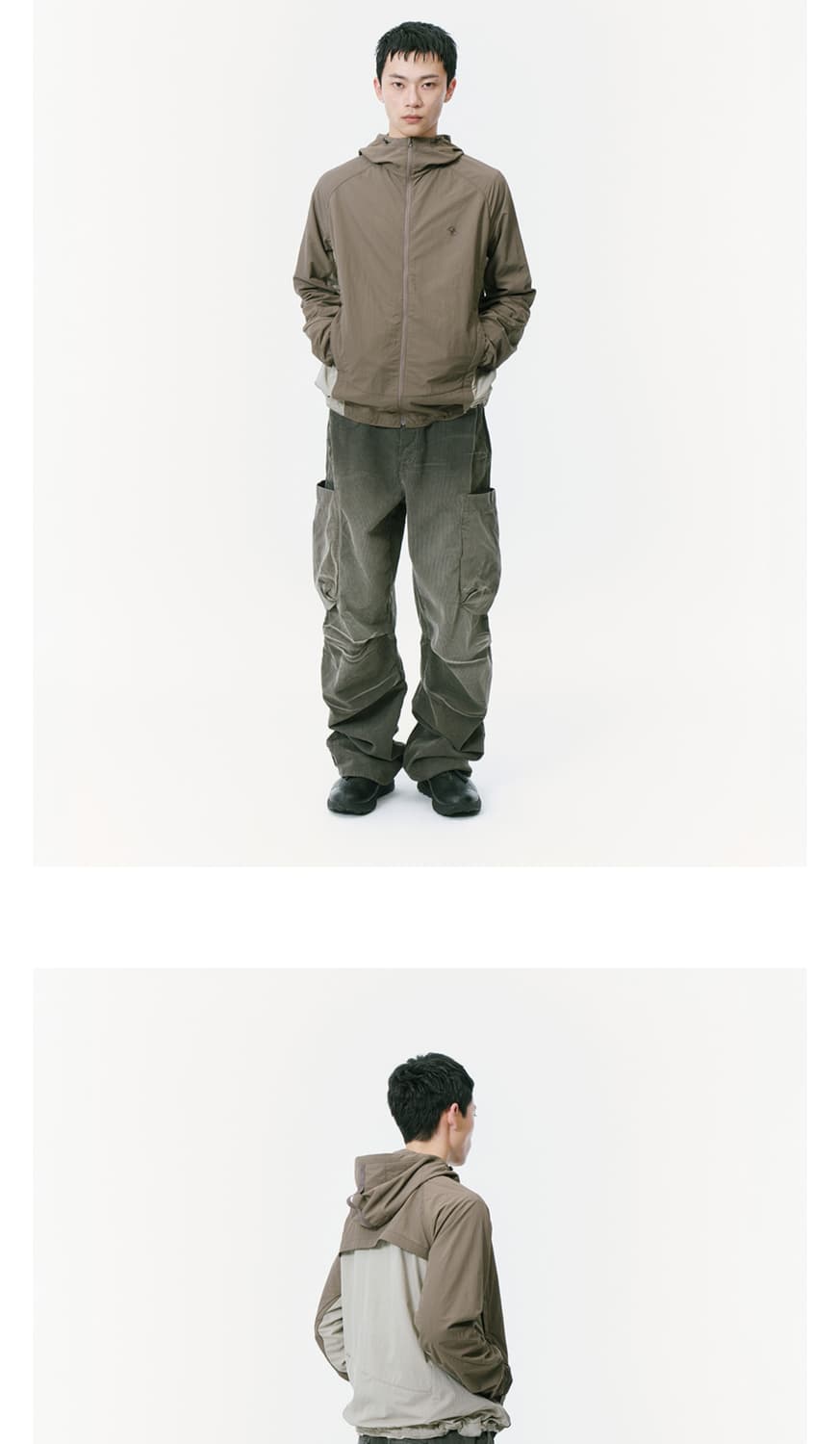 [4] 산산기어 알파 자켓 브라운 상품이미지5