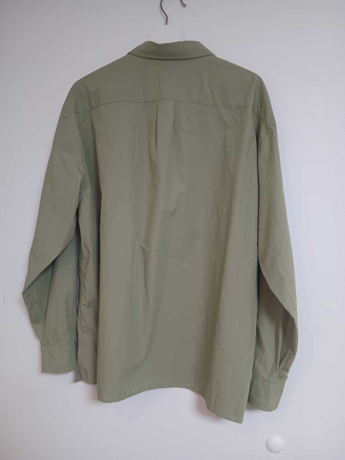 유니클로 C 브로드 오버사이즈 셔츠 L사이즈 상품이미지4