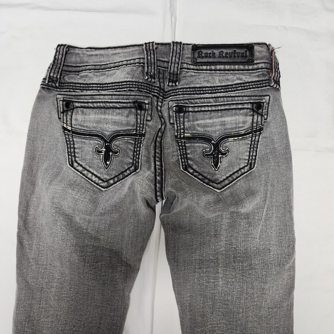 Rock Revival 스톤 아이스워싱 아메리칸 락시크 팬츠 상품이미지4