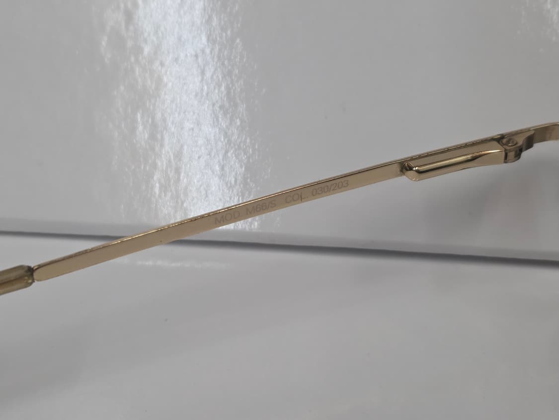 베르사체 골드 무테 선글라스 mod.m66/s 상품이미지7