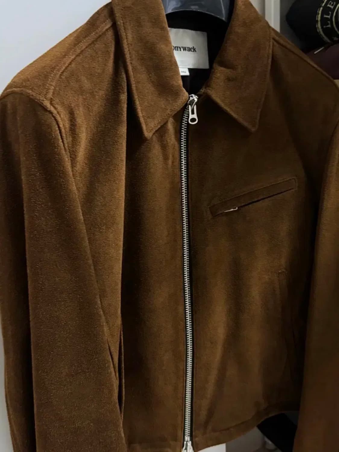 24SS Tonywack 스웨이드 자켓 L 상품이미지4