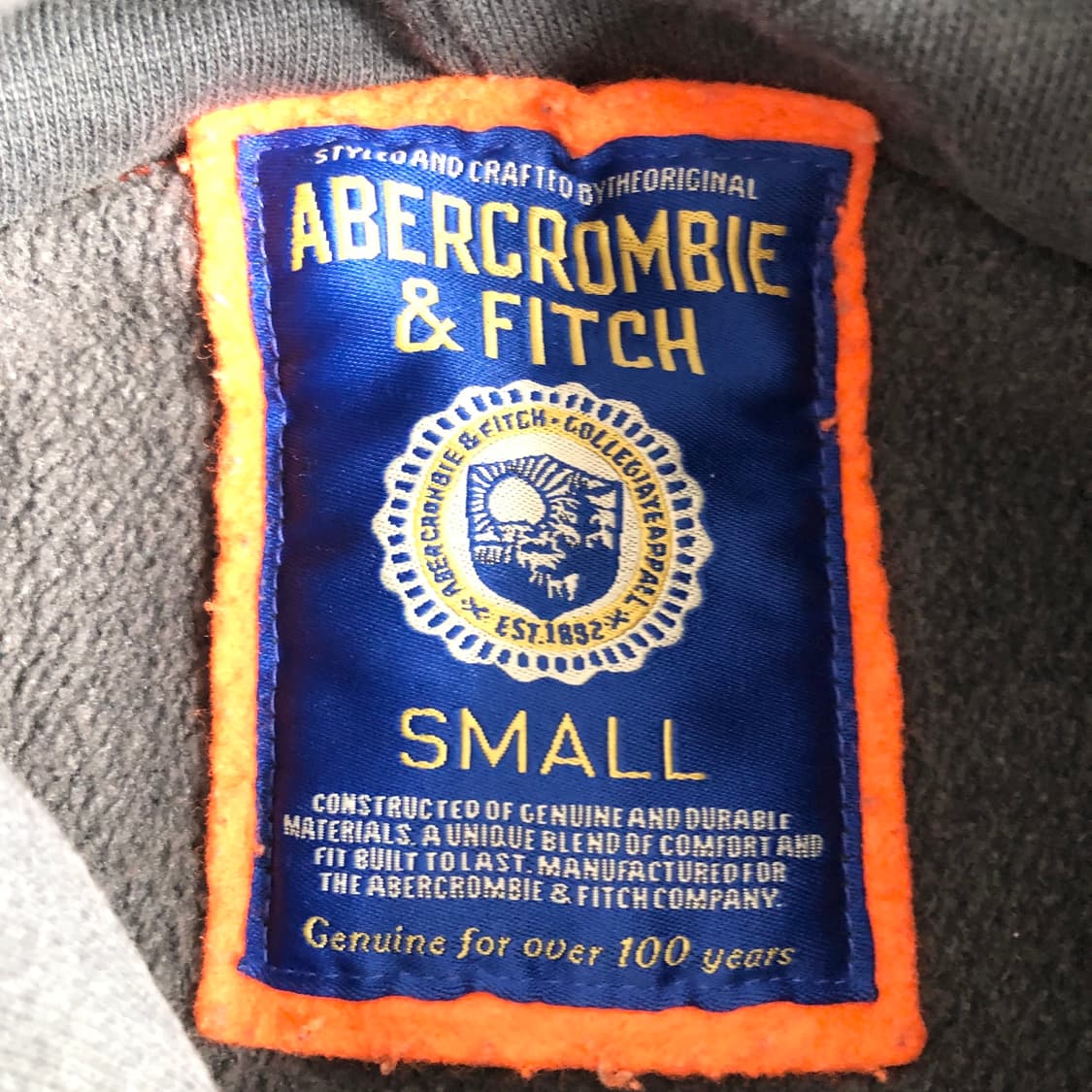 아베크롬비 90s 데미지드 후드티 S 상품이미지2