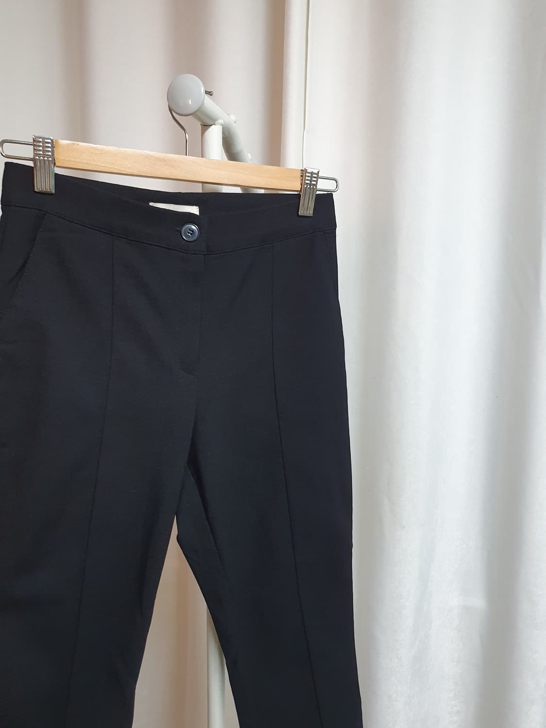 8부 부츠컷 스판 카프리팬츠 상품이미지4
