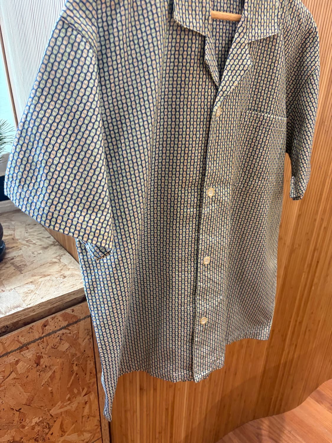 90s GLASS ROCK Pattern Shirt 상품이미지3