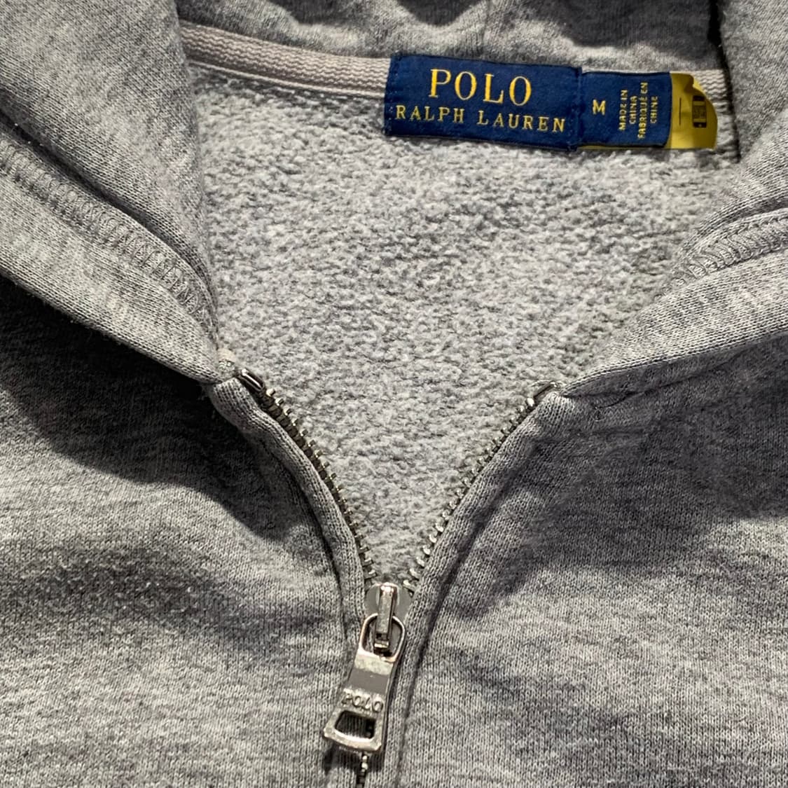 폴로 그레이 우먼스 후드집업 상품이미지3