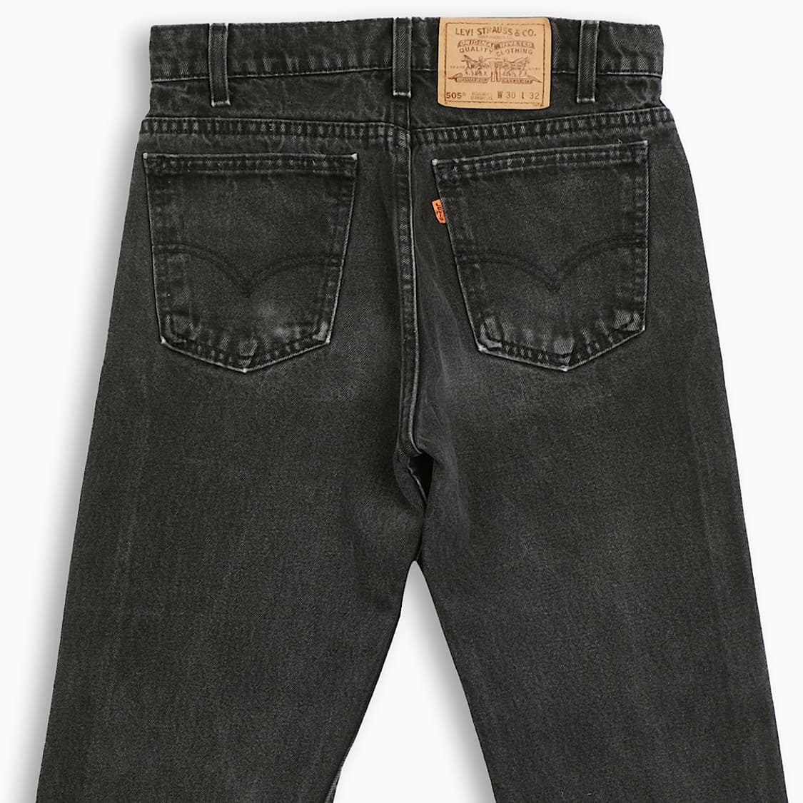 리바이스 505 오렌지탭 흑청 90sUSA 29 인치 OR5053037 상품이미지6