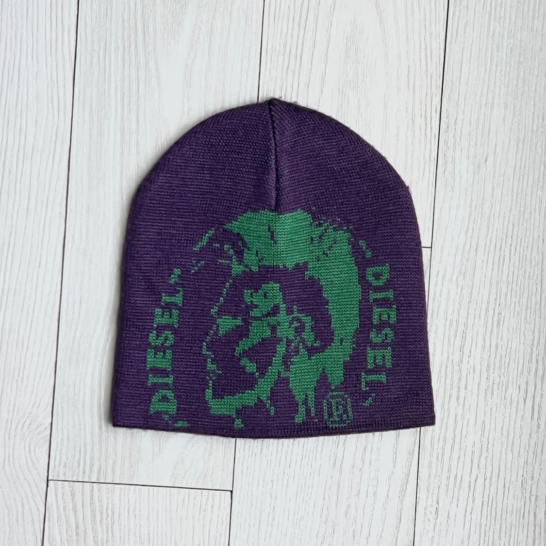 DIESEL purple beanie 상품이미지1