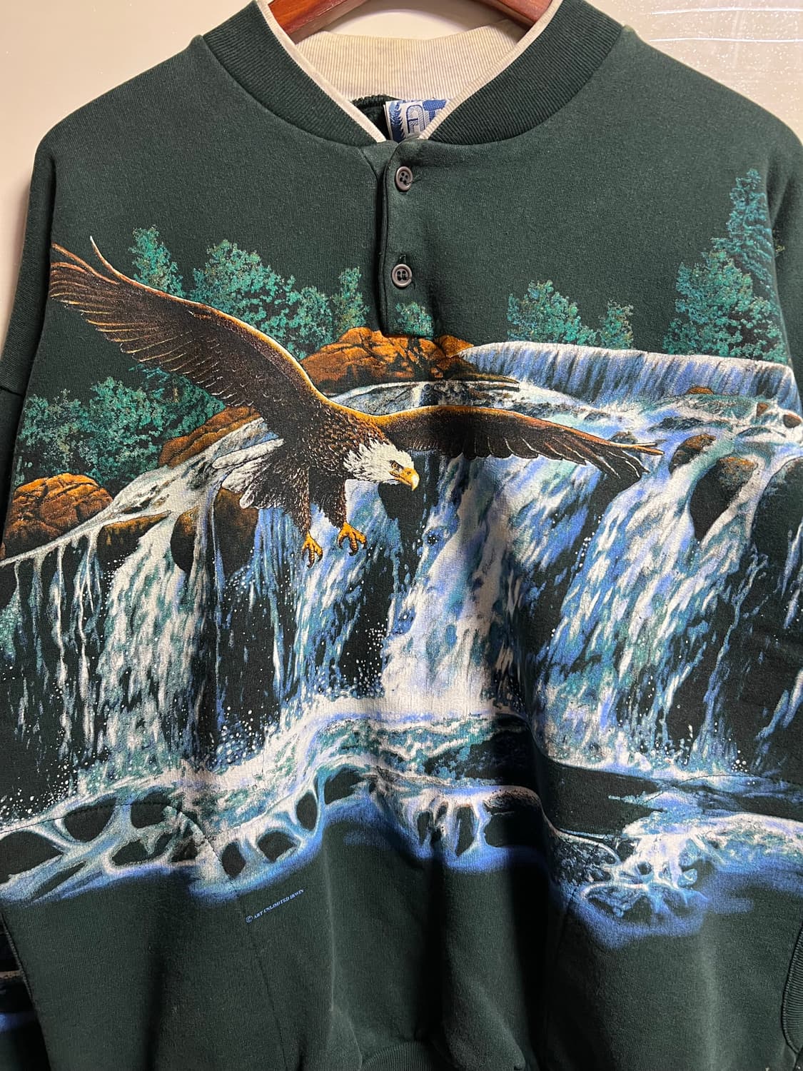 빈티지 Art Unlimited 헨리 스웻셔츠 상품이미지2