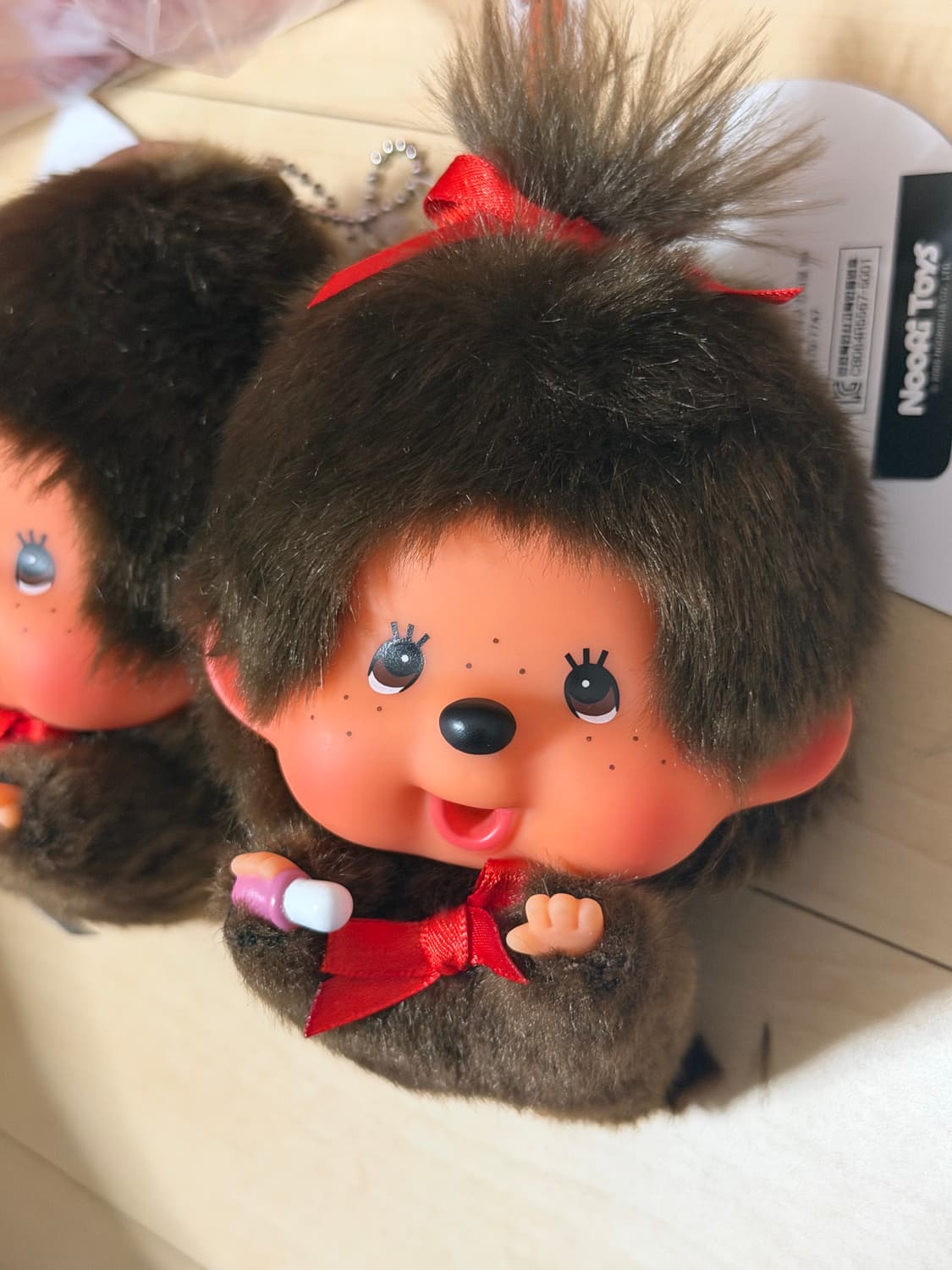 일괄)몬치치 날아라 왕대두 키체인 상품이미지2