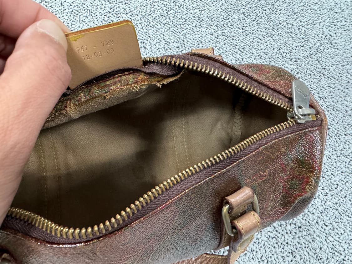 에트로 페이즐리 보스턴백 상품이미지5