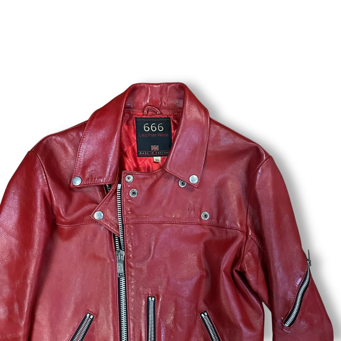 666레더 바이커 자켓 상품이미지2