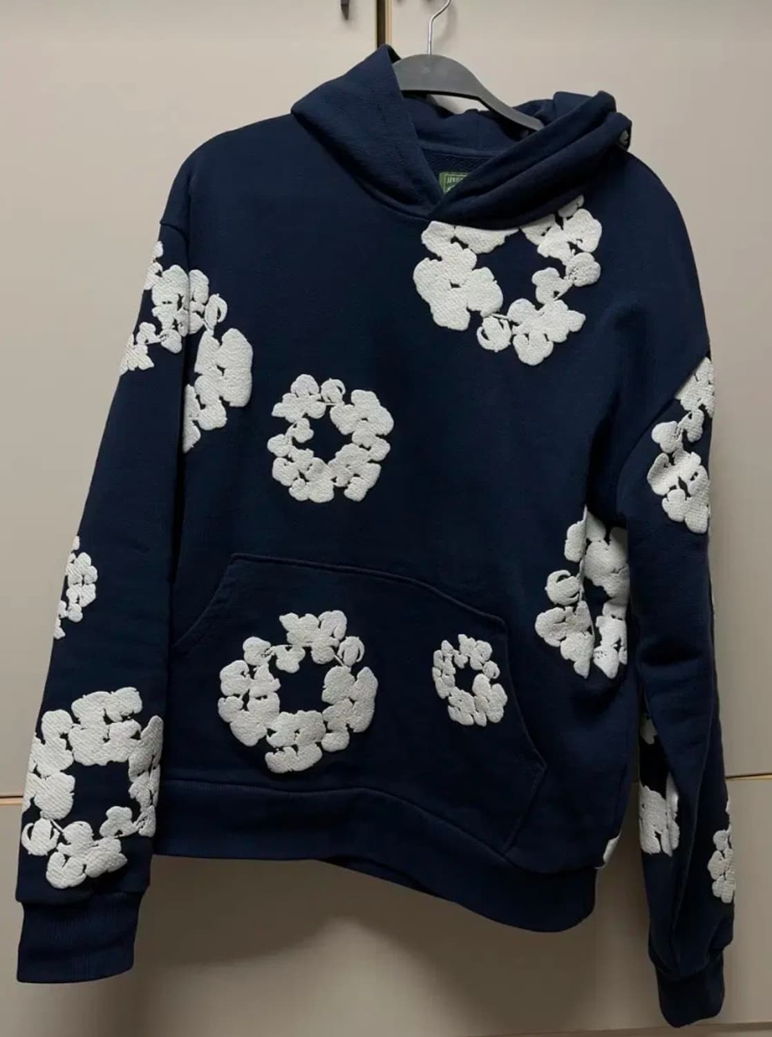 데님티어스 후드티 네이비 상품이미지1