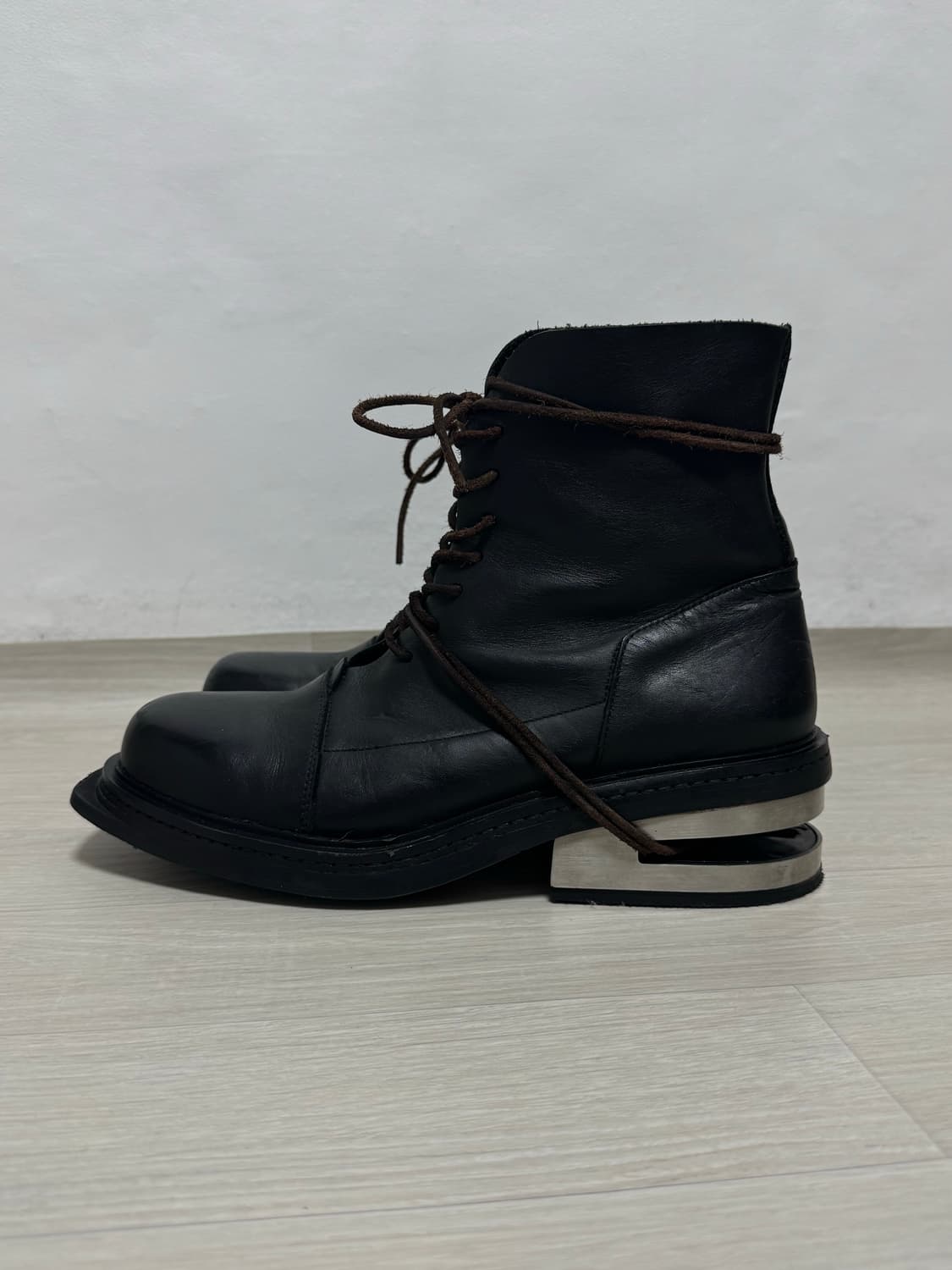 dirk bikkembergs 90s 메탈힐 부츠 상품이미지3