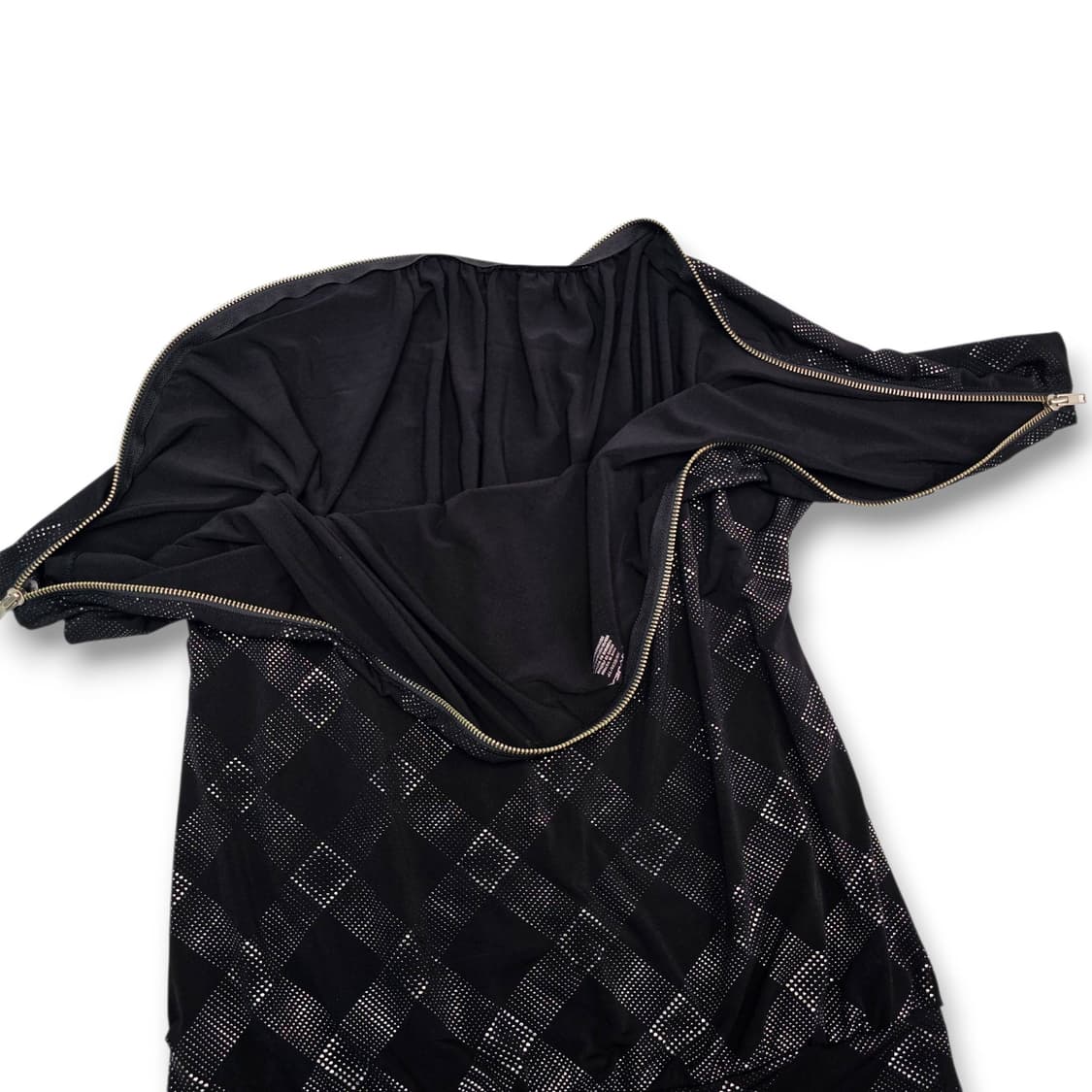 XS DKNY 지퍼 반팔 티셔츠 상품이미지8