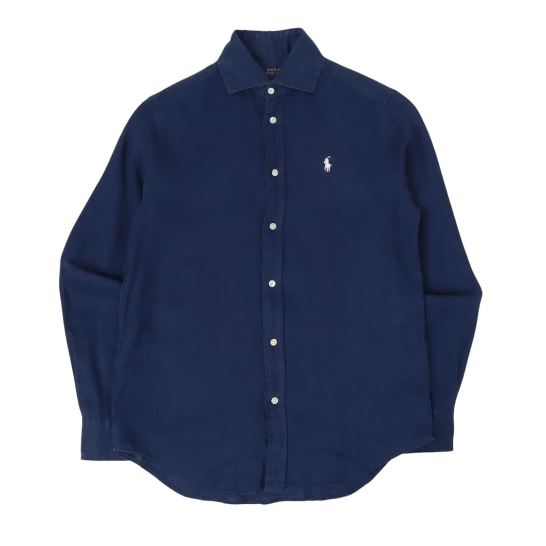 폴로 랄프로렌 네이비 린넨 릴렉스드핏 셔츠 상품이미지1