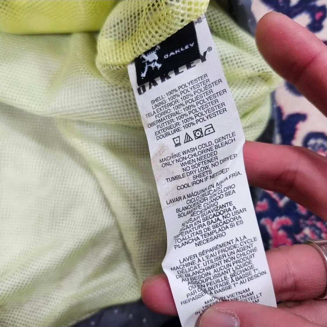 오클리(OAKLEY) 파일럿 팩토리 그라데이션 바람막이 M 상품이미지9