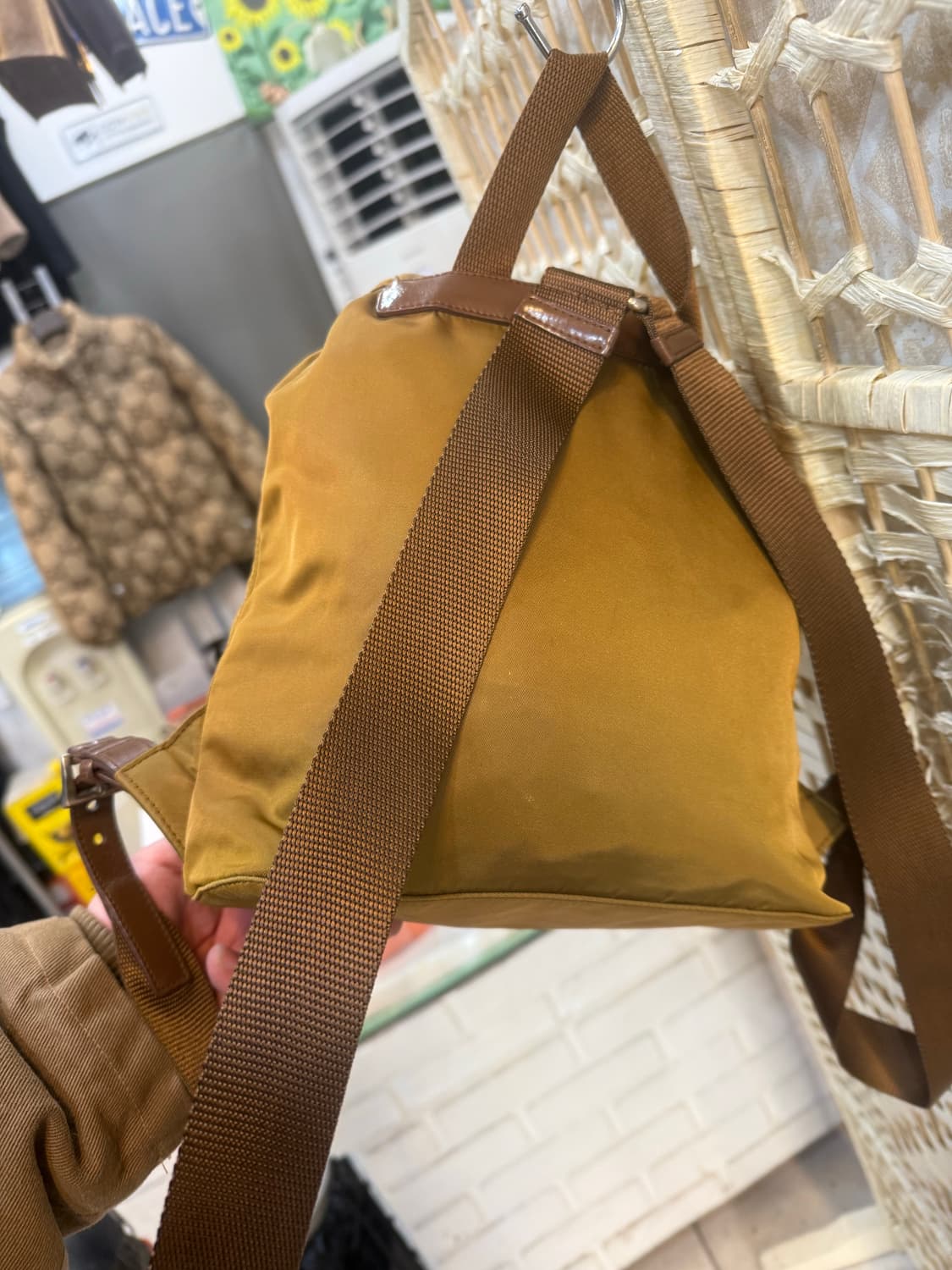 정품 프라다 나일론 백팩 팝니다 상품이미지4