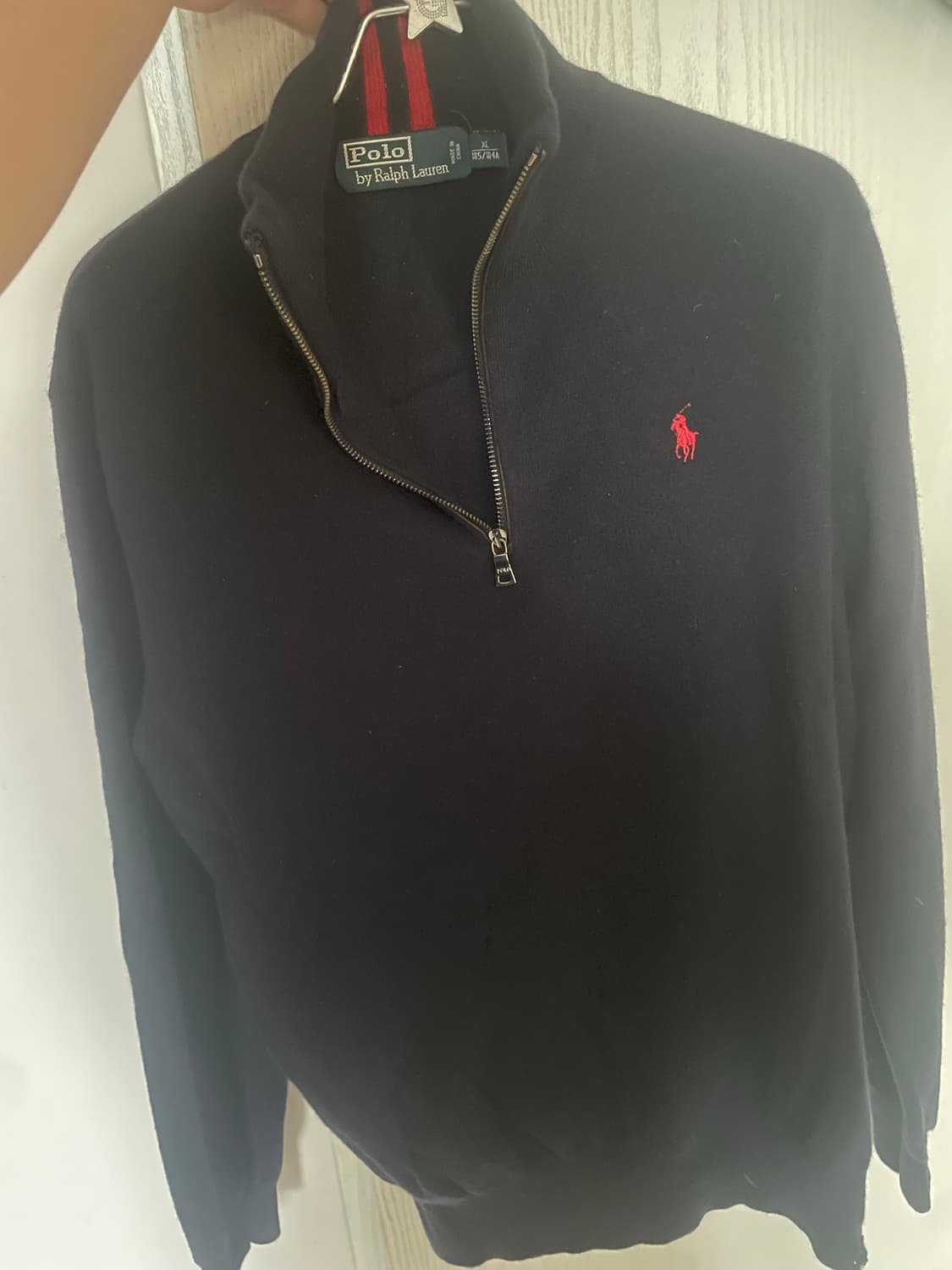 폴로 반집업 니트 상품이미지2