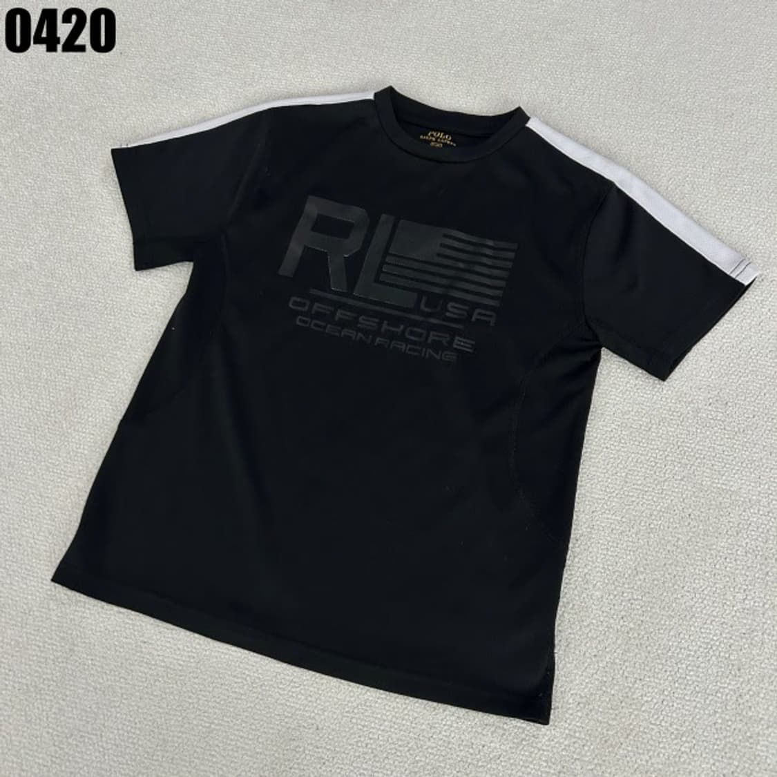 폴로 랄프로렌 블랙 반팔 티셔츠 8 상품이미지1