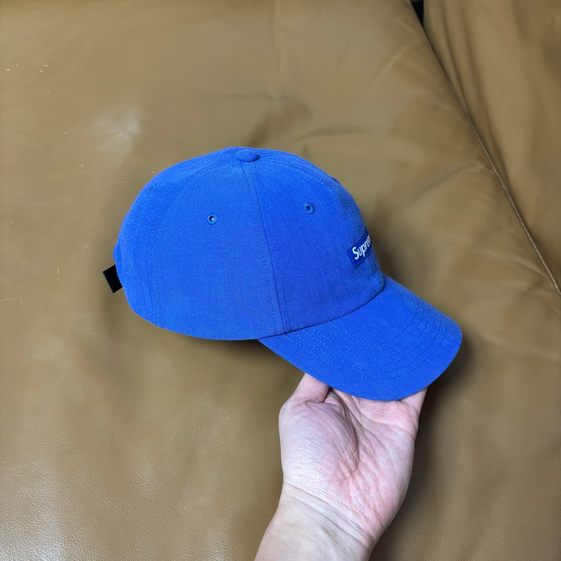 슈프림 6패널 볼캡 모자 코듀라 로얄 상품이미지3