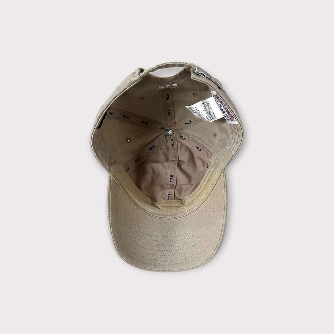 MLB 뉴욕양키스 언스트럭쳐 볼캡 베이지 (1769) 상품이미지7
