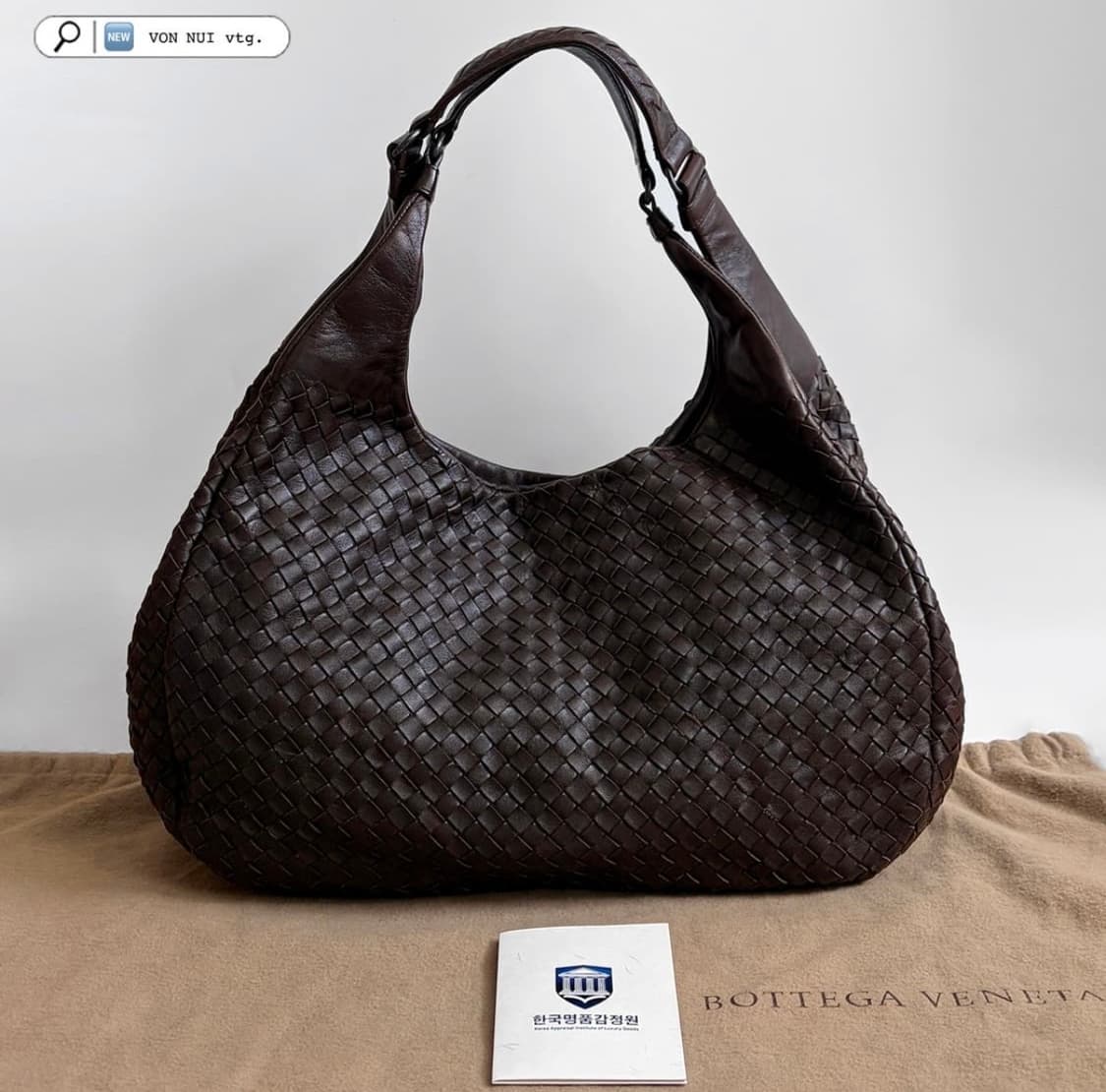 보테가 베네타 호보백 초콜릿 상품이미지2