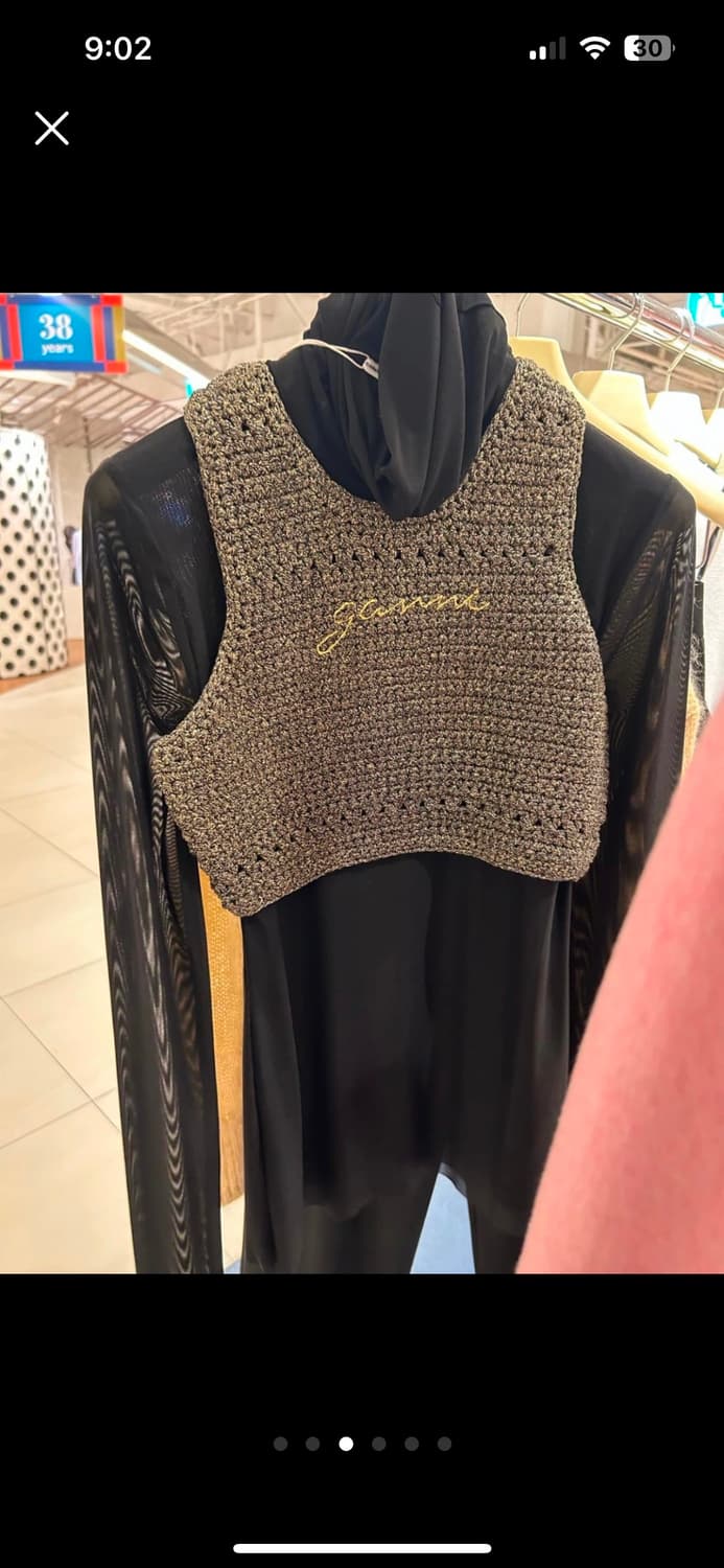 가니 Ganni 크로쉐뜨게 베스트 상품이미지3