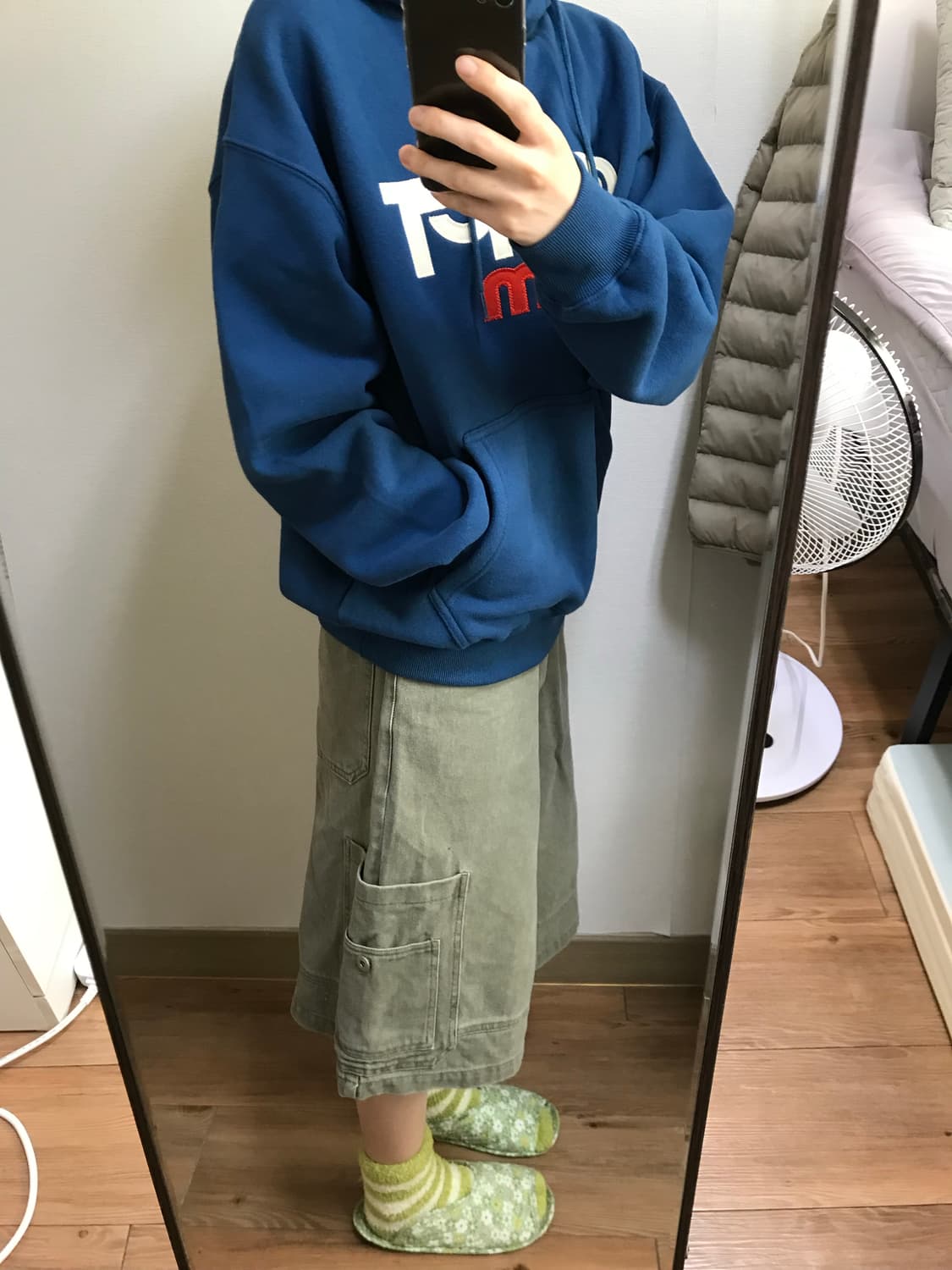 카키 버뮤다팬츠 상품이미지2