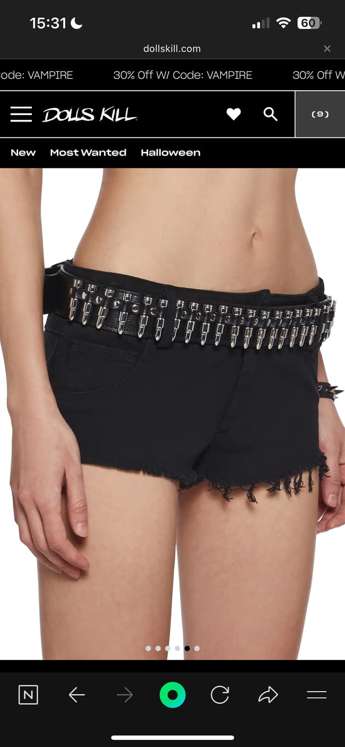 MOSHPIT DIARIES TWILL SHORTS 상품이미지3