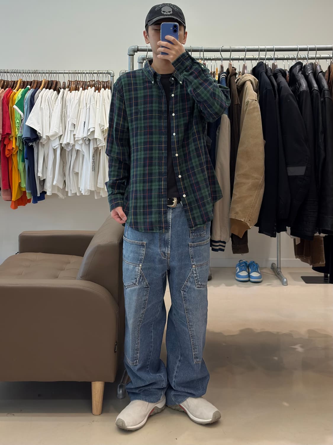 폴로 랄프로렌 그린체크셔츠 상품이미지8