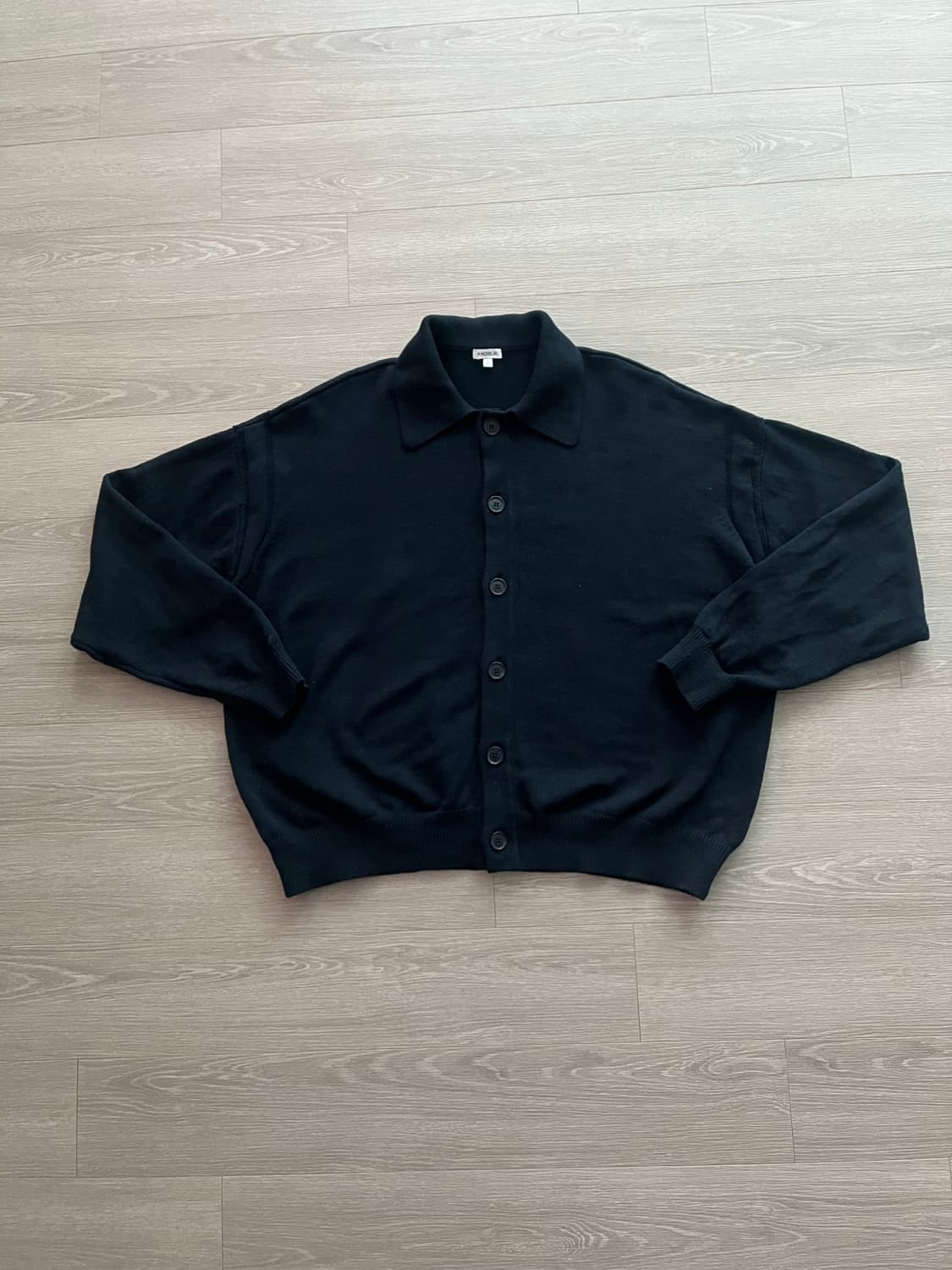 (새상품) 아노블리어 카라 니트 가디건 상품이미지6