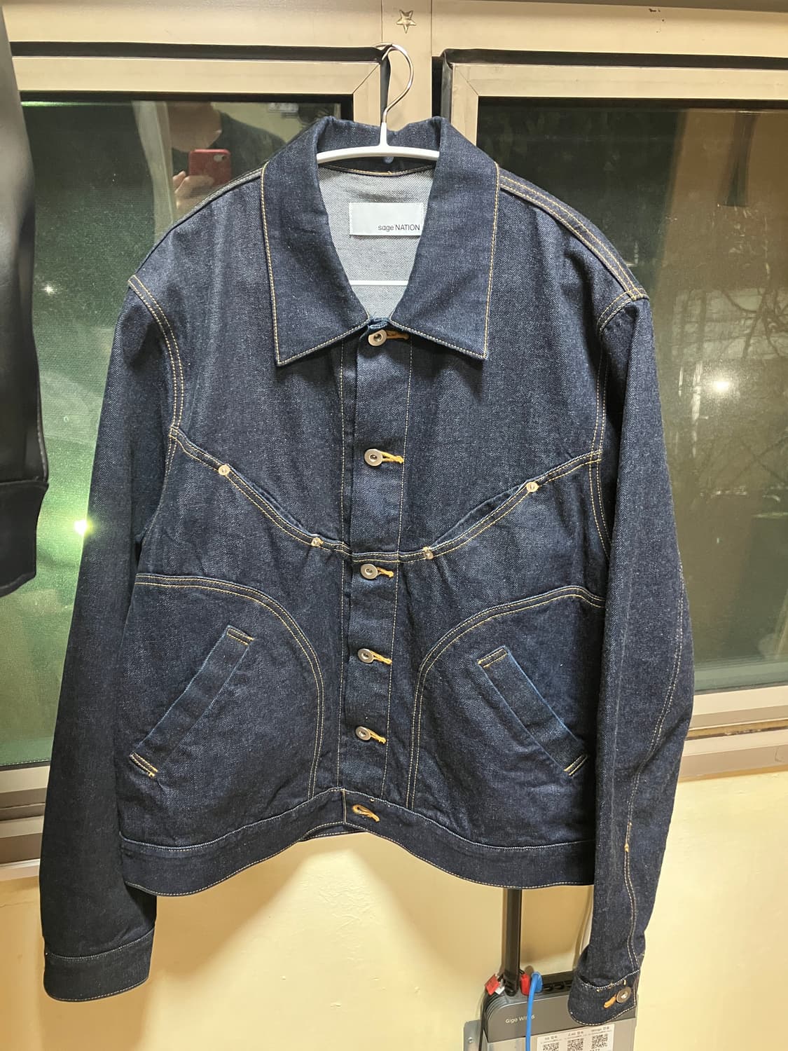 sage nation jiji denim jacket 상품이미지1