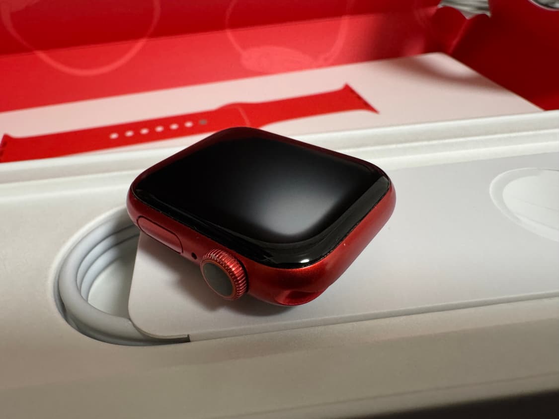 애플워치 시리즈6 40mm GPS (PRODUCT)RED 풀박스 정품 상품이미지5