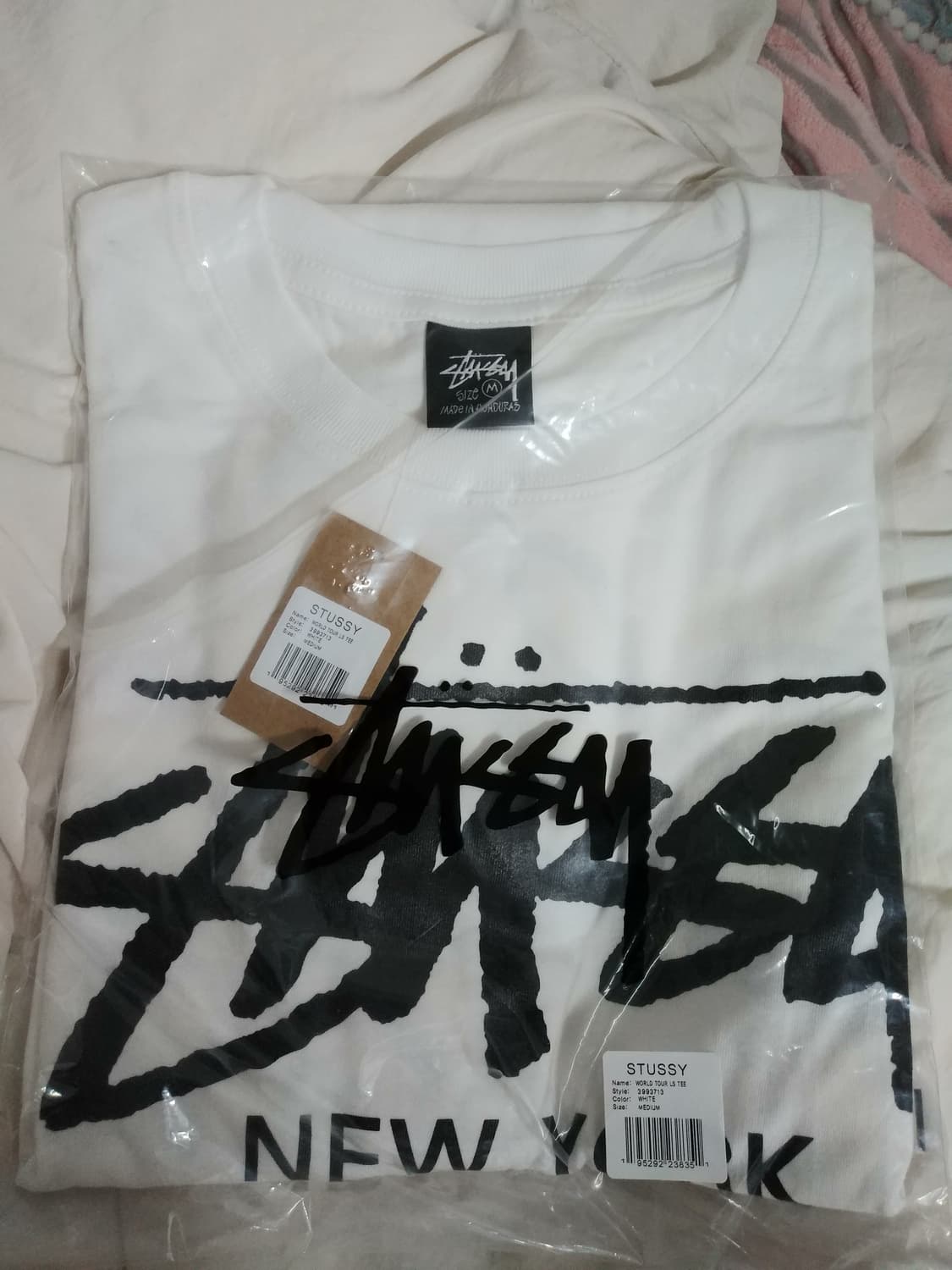 M))stussy world tour 롱슬리브 상품이미지1