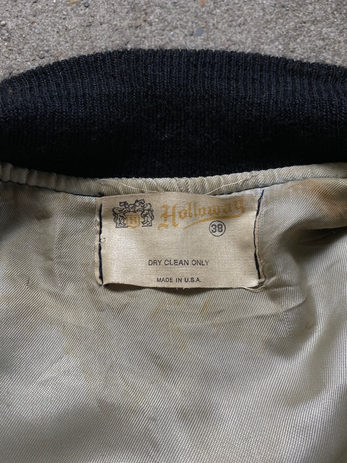 60s 빈티지 바시티 자켓 테디 자켓 에디슬리먼 생로랑 상품이미지7