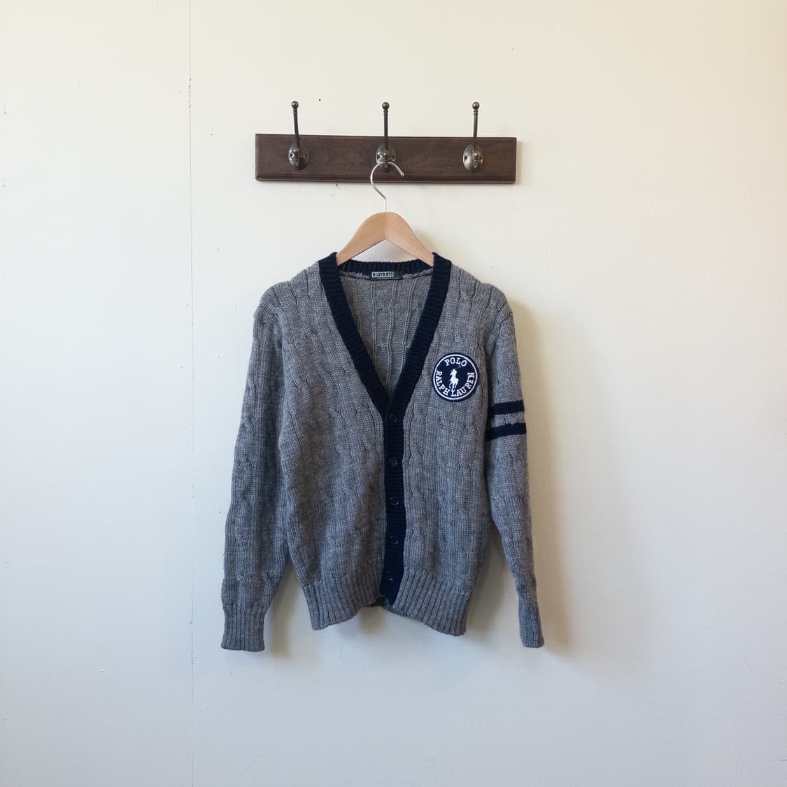 폴로랄프로렌 원 패치 케이블 가디건 상품이미지4