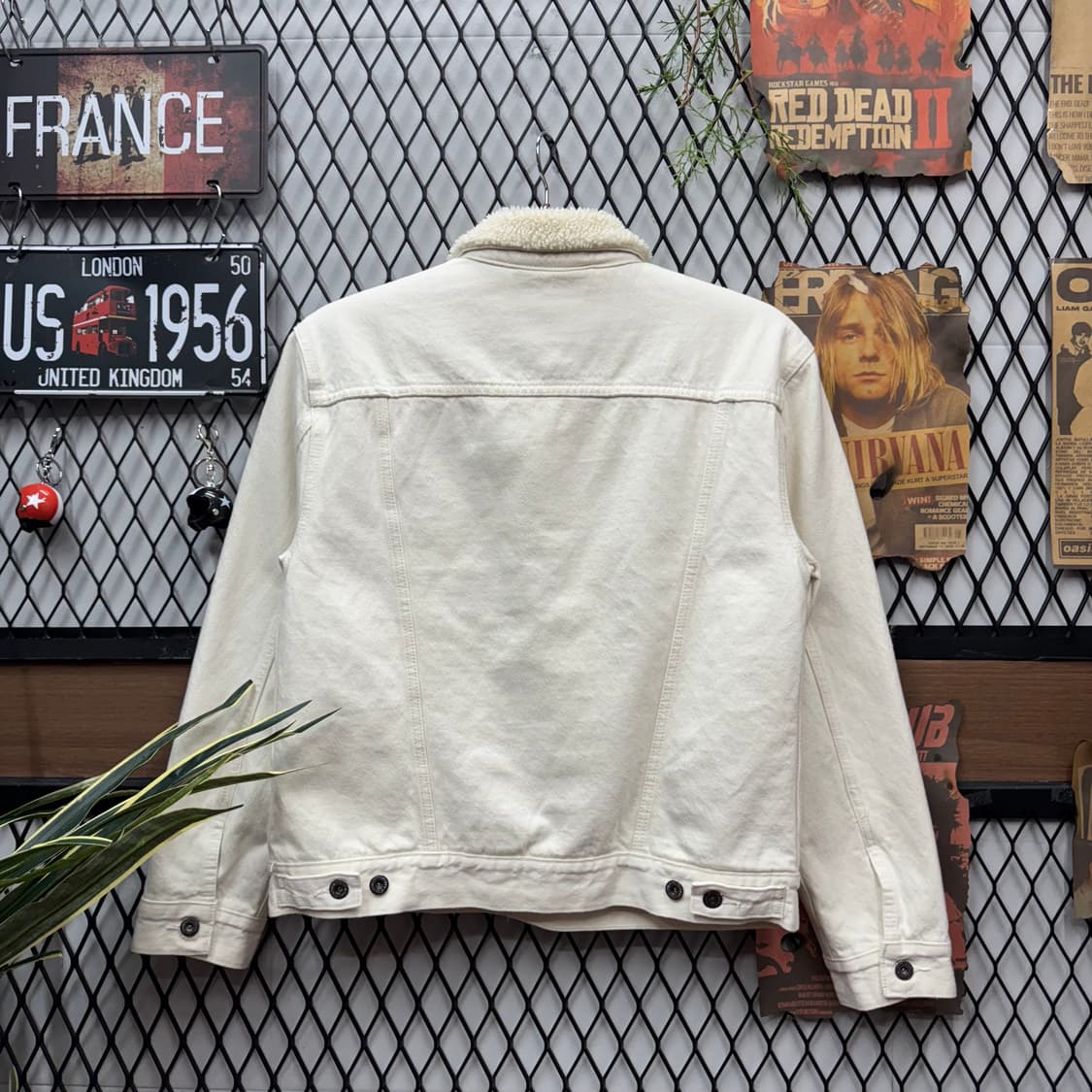 리바이스 타입 3 쉐르파 트러커 자켓 화이트 상품이미지2