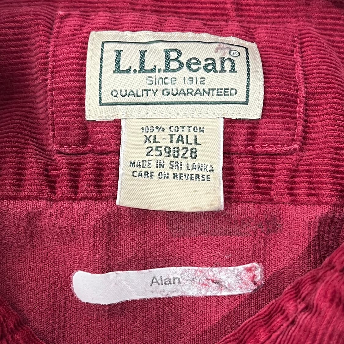 엘엘빈 코듀로이셔츠 s09549 상품이미지5