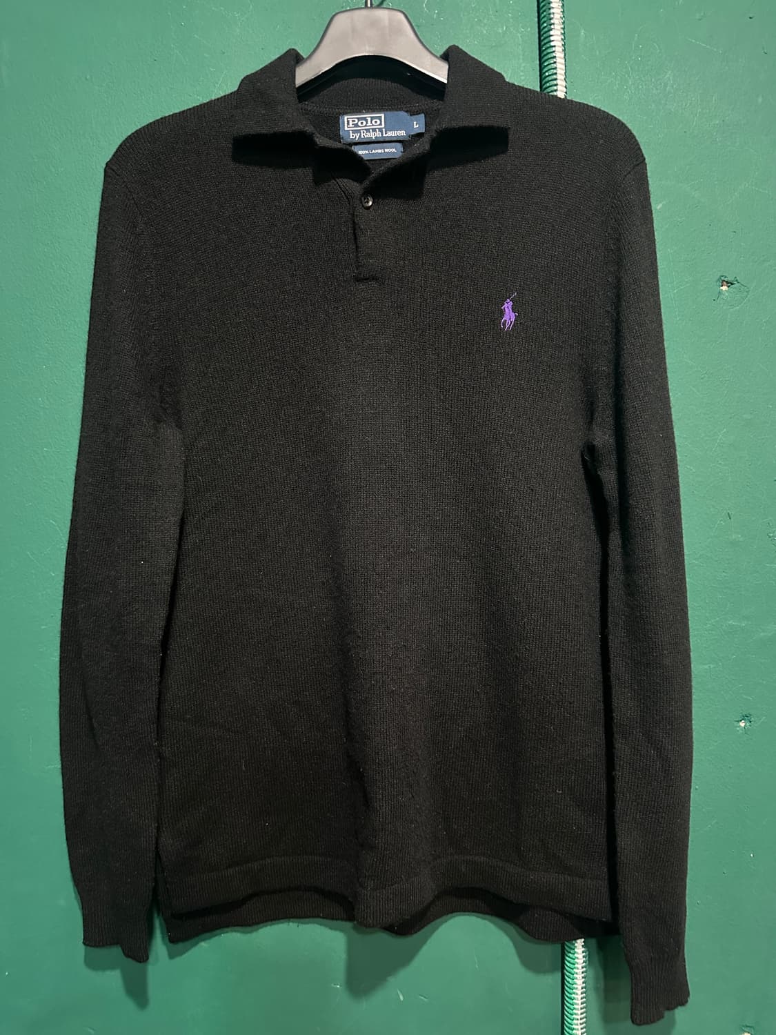 폴로 램스울 카라니트 L 상품이미지1