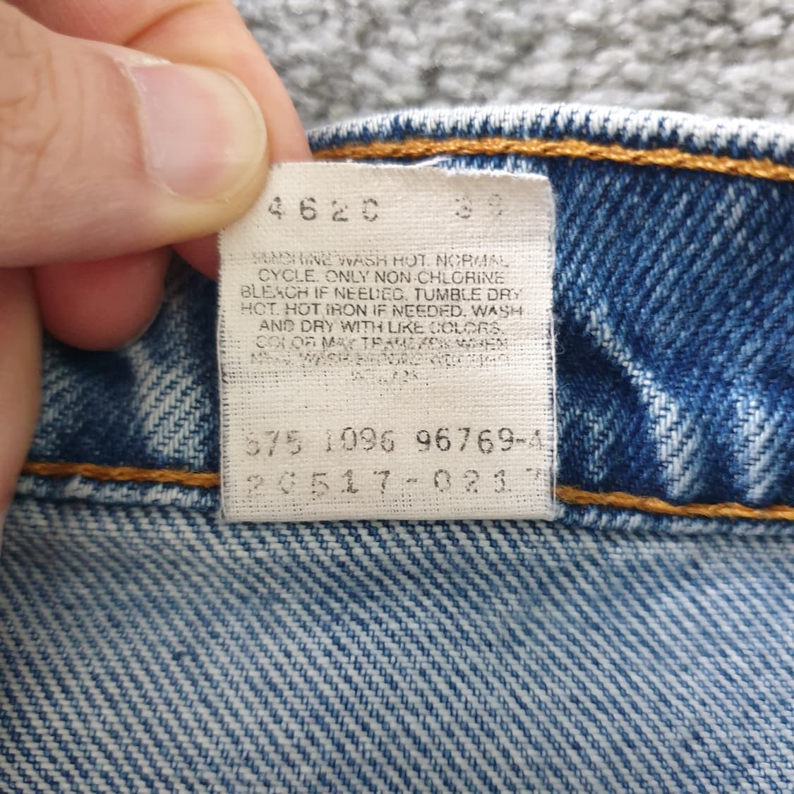 Levi’s  denim pants Orange tab, 1970's 상품이미지6