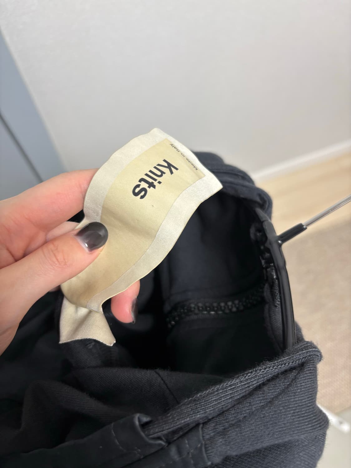 Ten C 텐씨 포켓 후드 아노락 블랙 L 상품이미지4