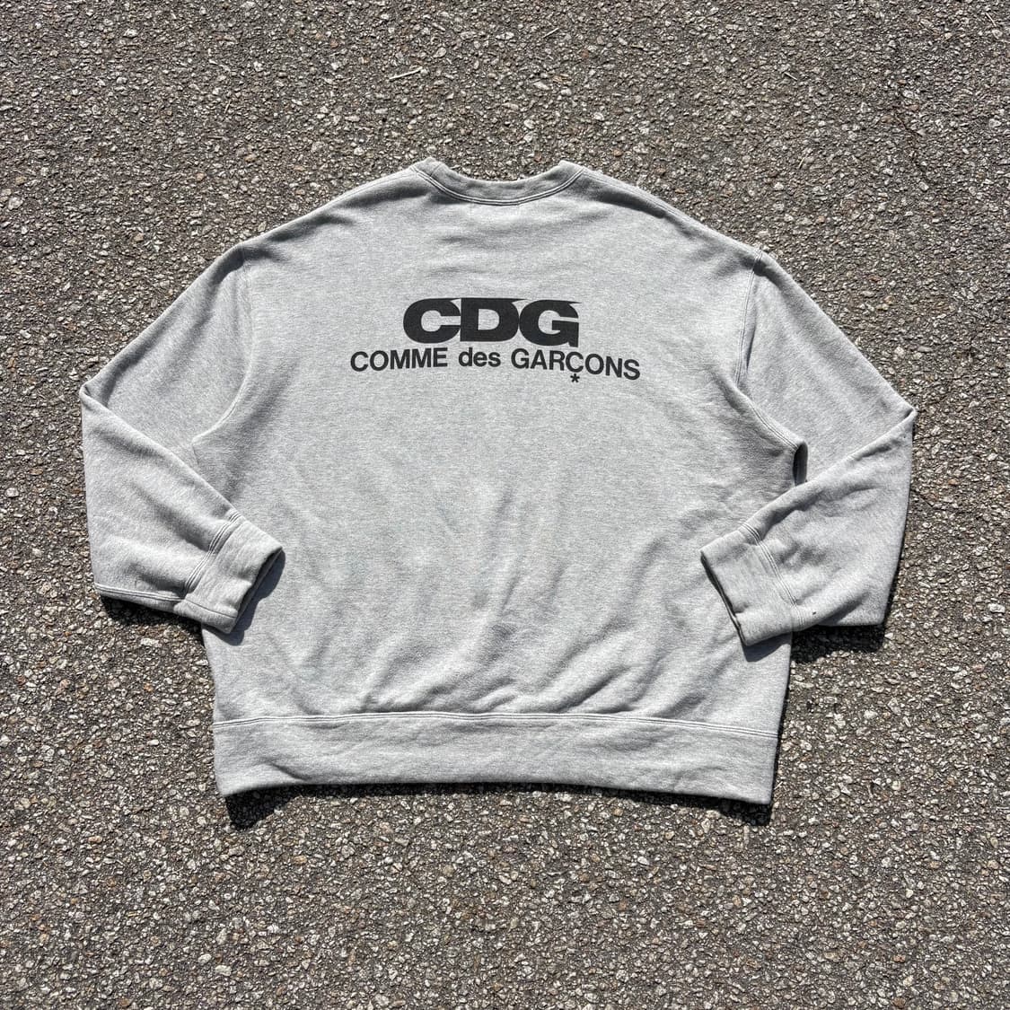 꼼데가르송 CDG 백로고 스웻 셔츠 상품이미지2