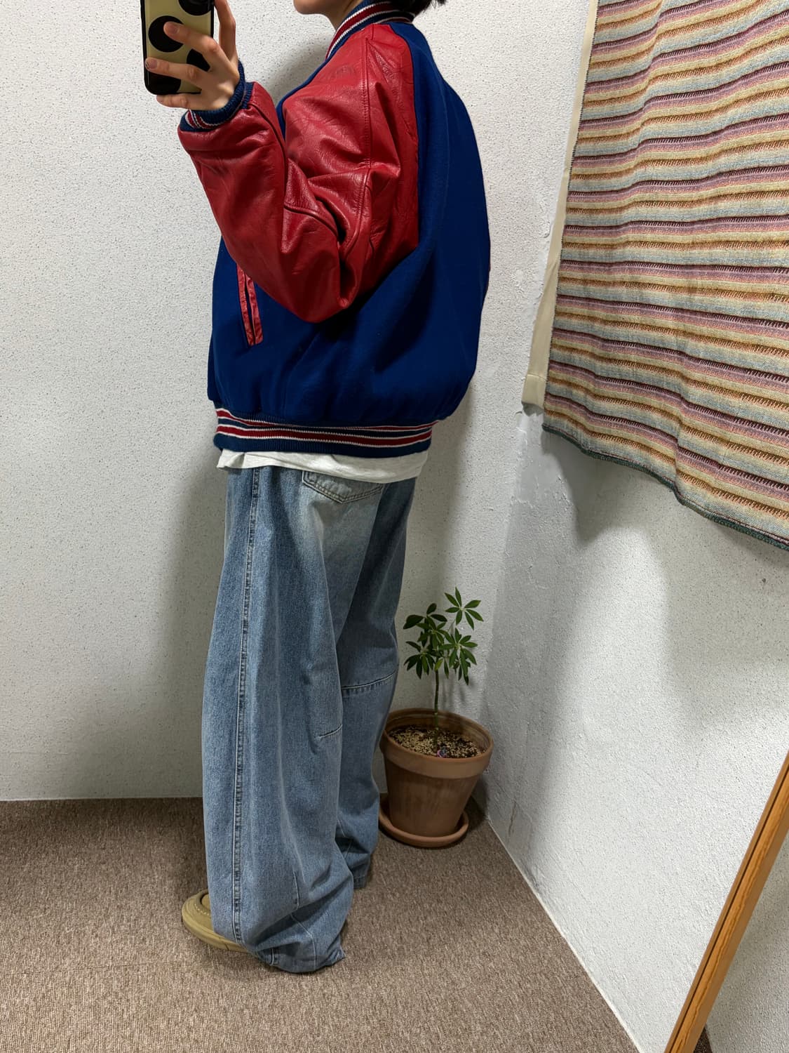 90‘s NEFF 바시티자켓 상품이미지3