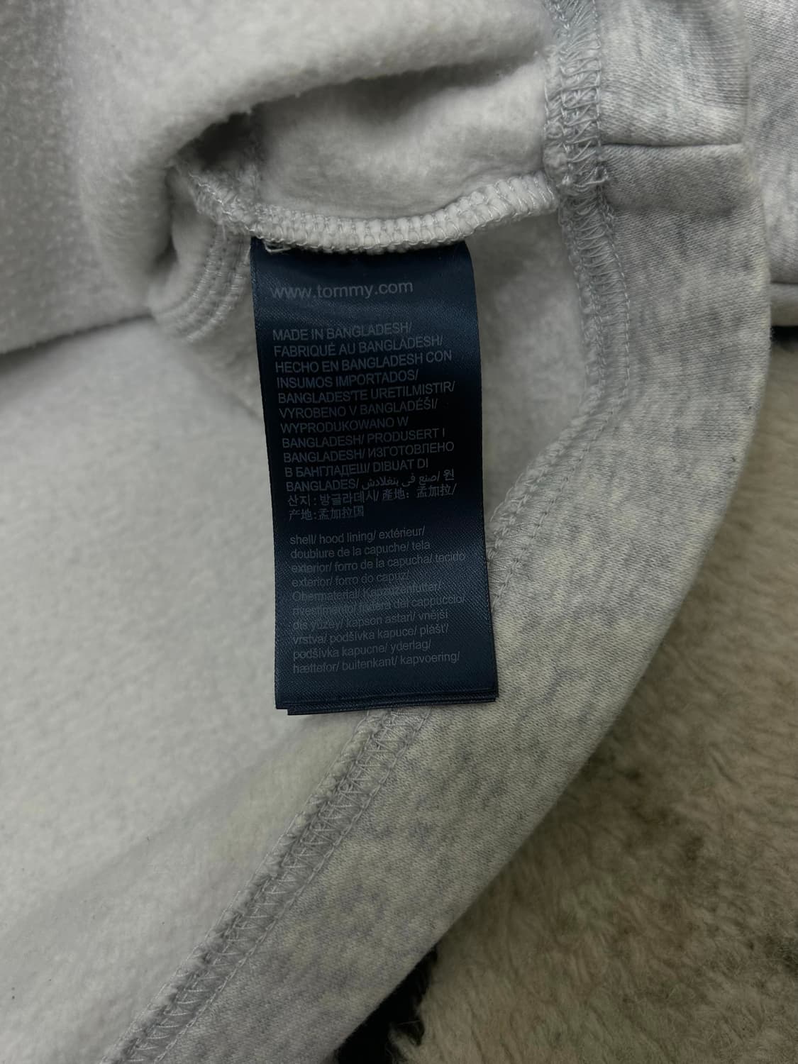 [S]타미진스 크롭 후드/멜란지그레이/기모 상품이미지6